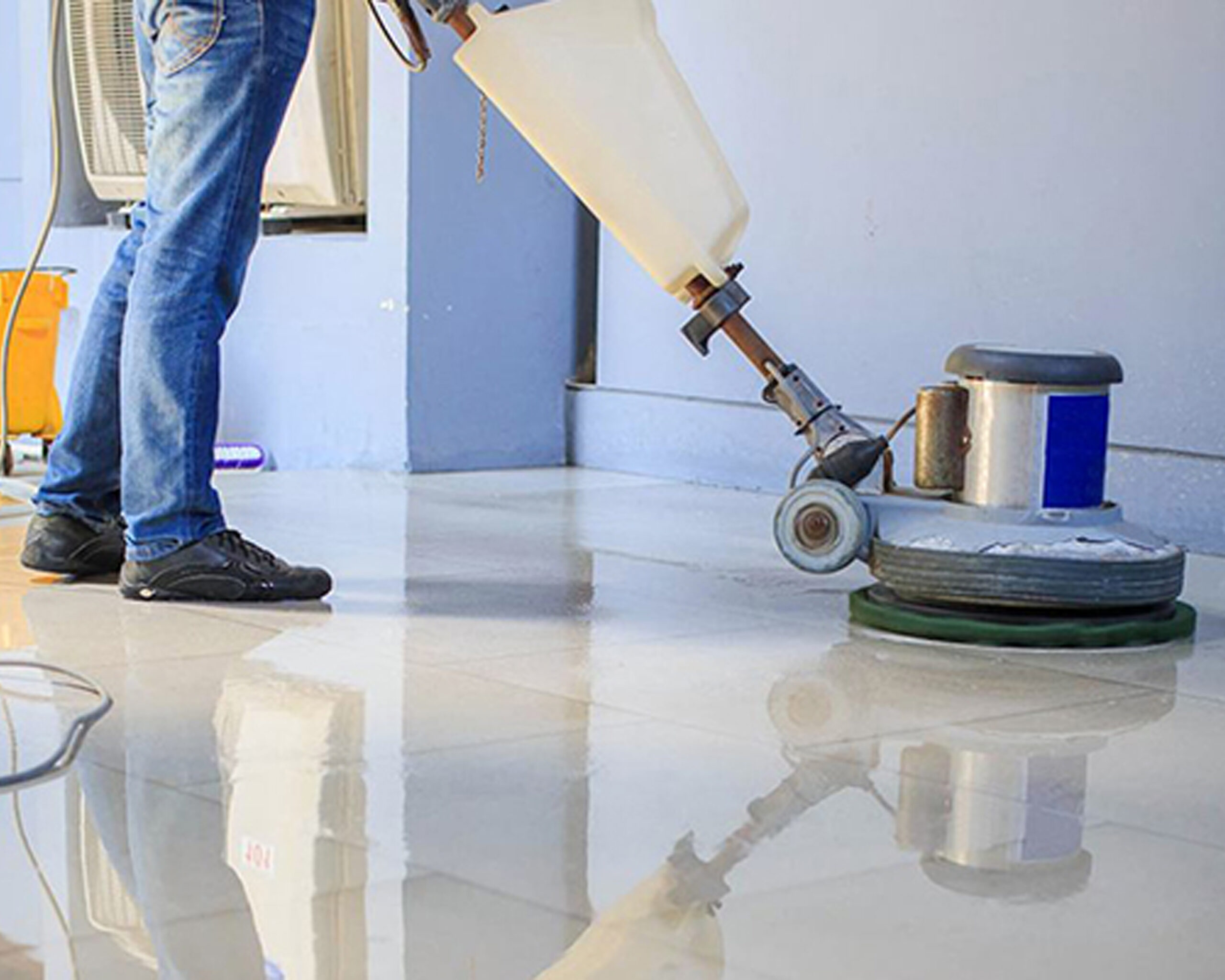 Vinyl Floor Strip & Reseal